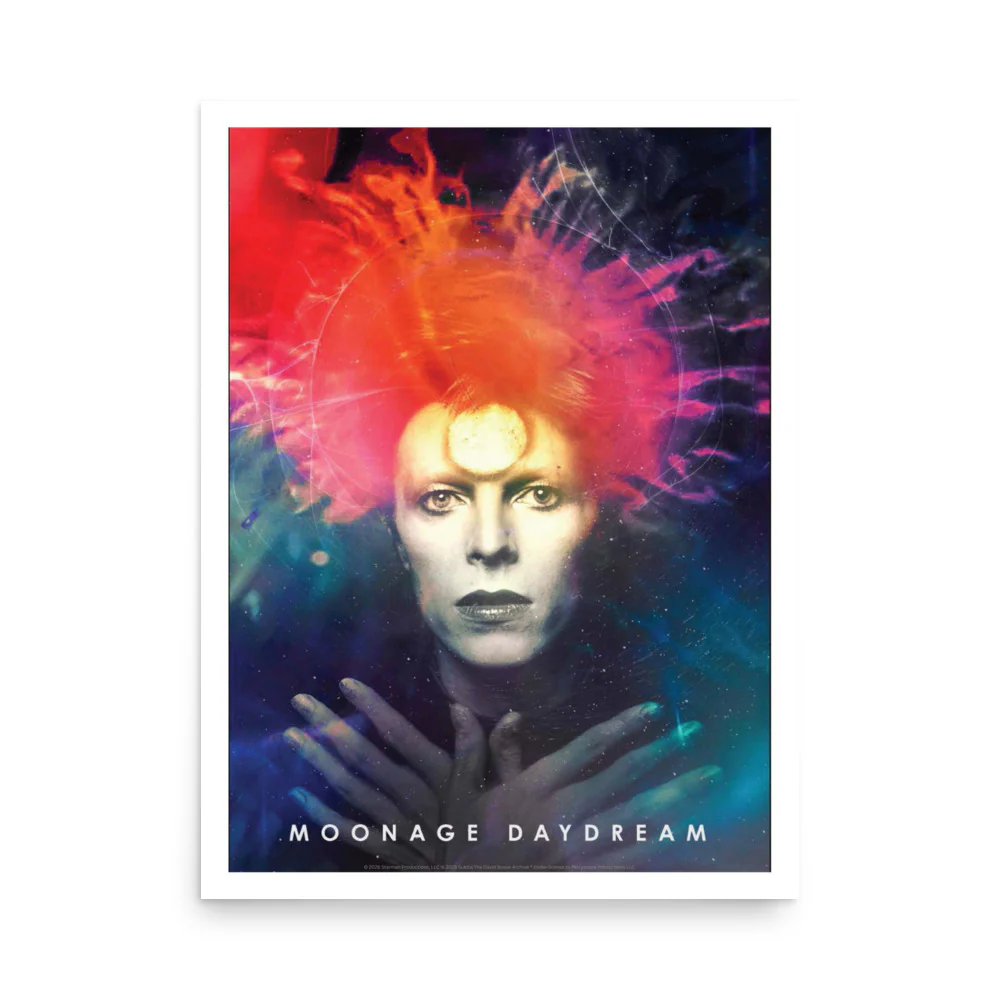 Cosmic Face Moonage Daydream Poster