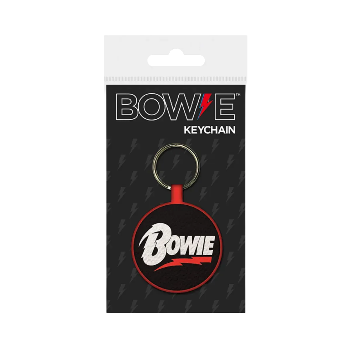David Bowie Aladdin Sane Woven Keychain