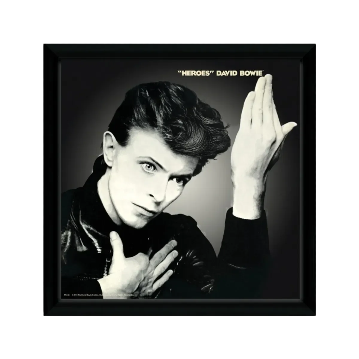 David Bowie Heroes 30 x 30cm Framed Collector Print