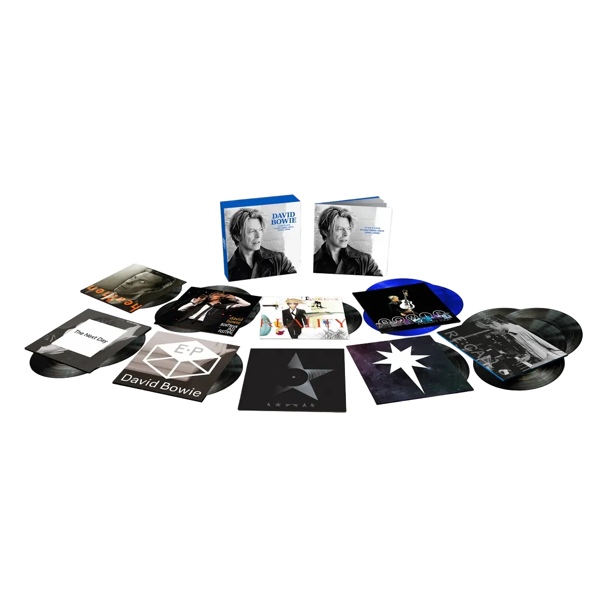 David Bowie I Can't Give Everything Away (2002 – 2016) 18 LP Boxset