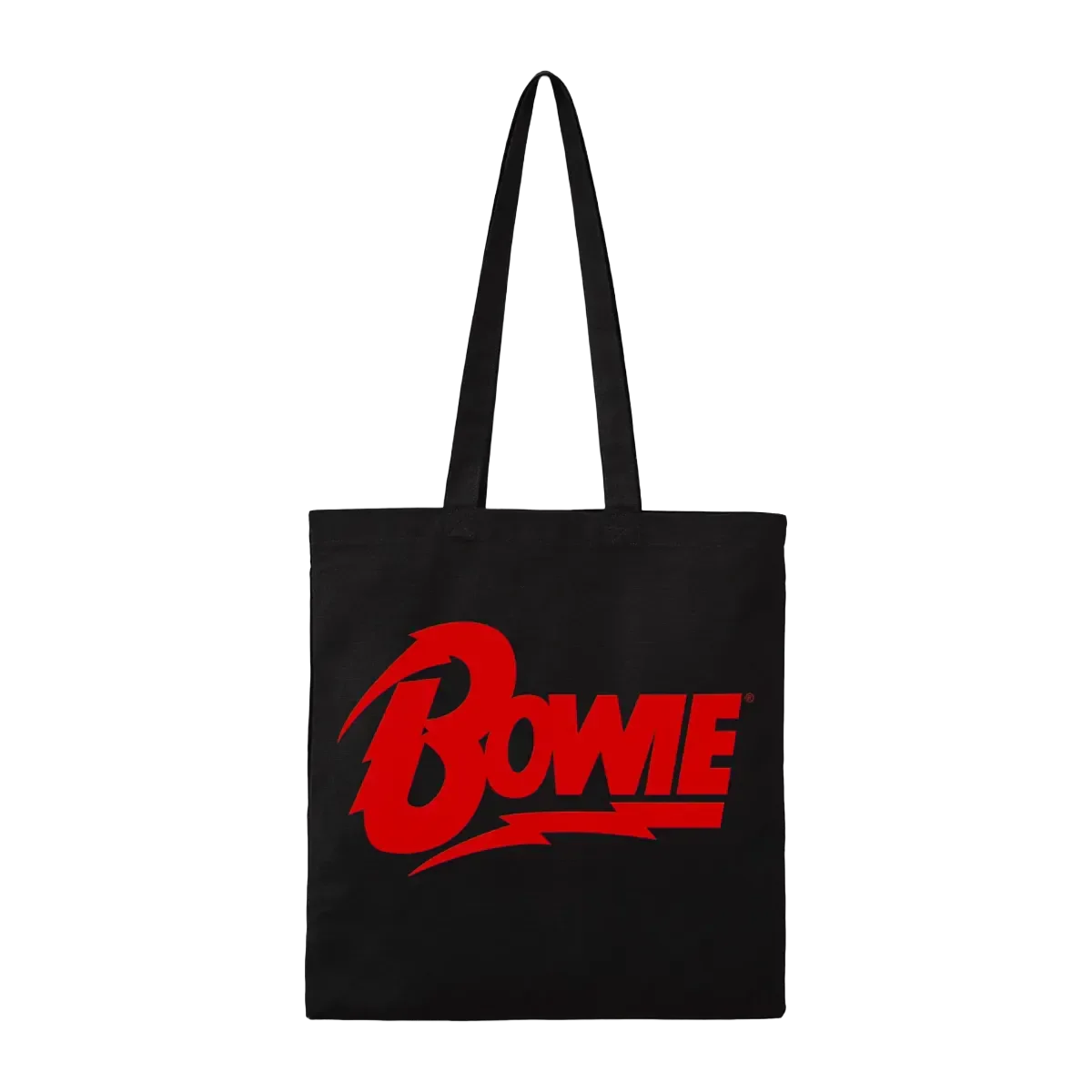 David Bowie Red Logo Tote Bag