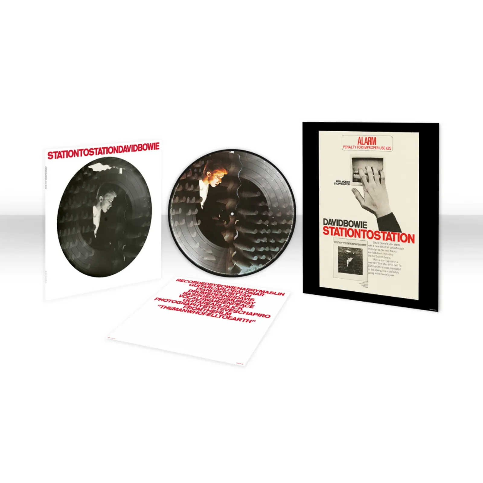 STATION TO STATION (50th Anniversary Picture Disc LP + Poster) - Image 2