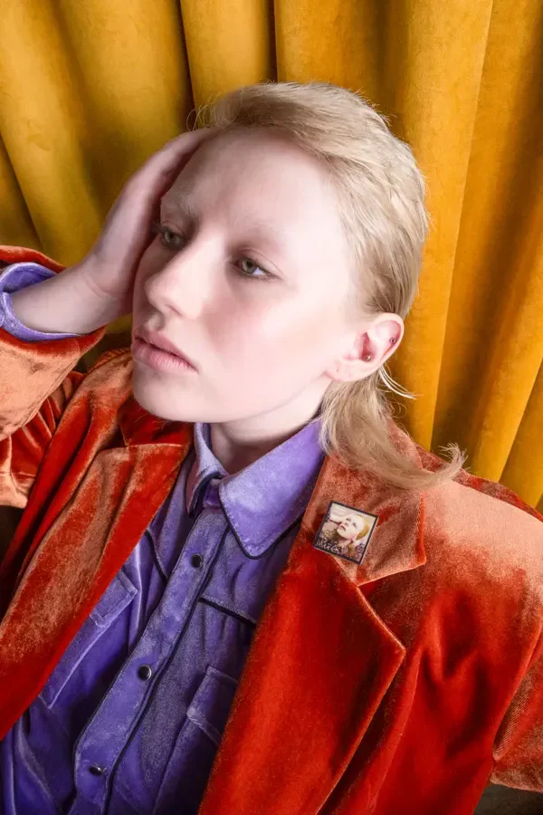 Hunky Dory Album Brooch - Image 2