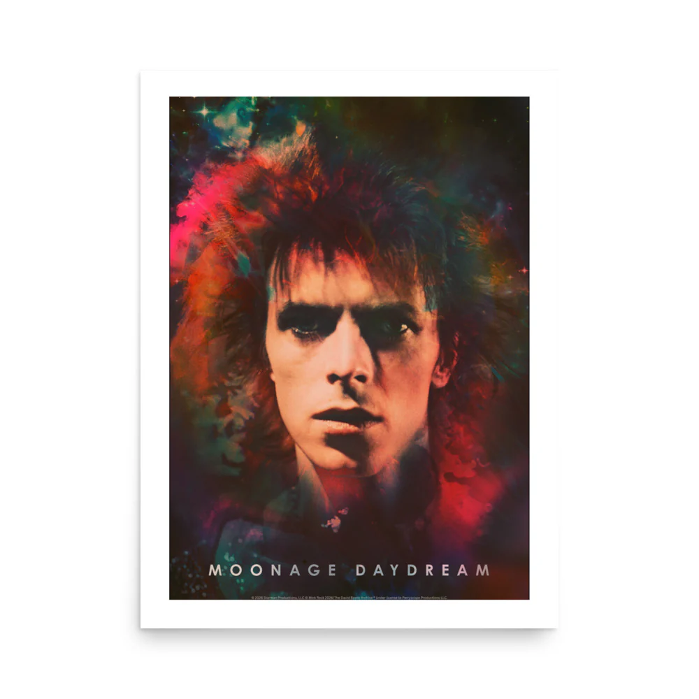 Nebula Moonage Daydream Poster