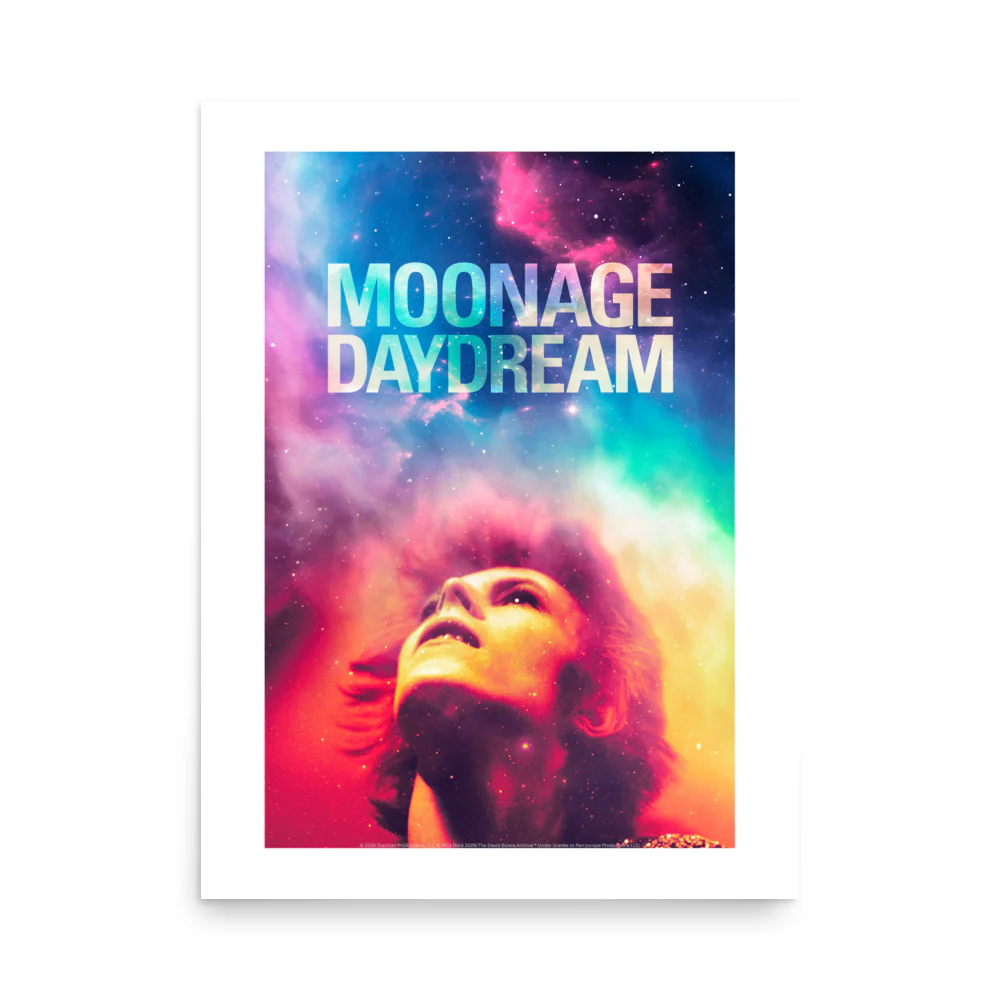 Rainbow Sky Moonage Daydream Poster