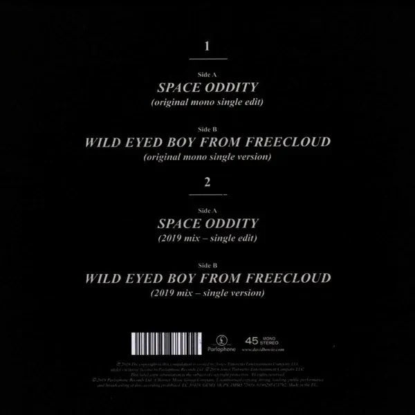 Space Oddity 50th Anniversary Vinyl - Image 2