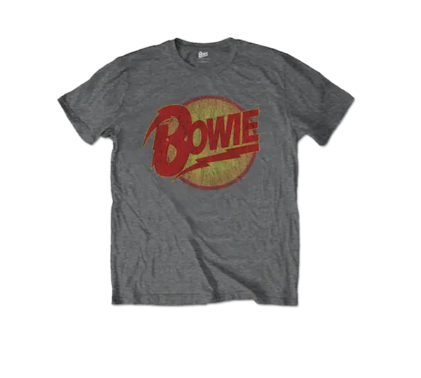 Vintage Diamond Dogs Logo Charcoal Kids T-Shirt